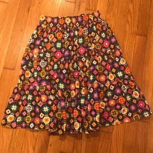 Vintage retro southwestern skirt!💕🌈❤️🦋